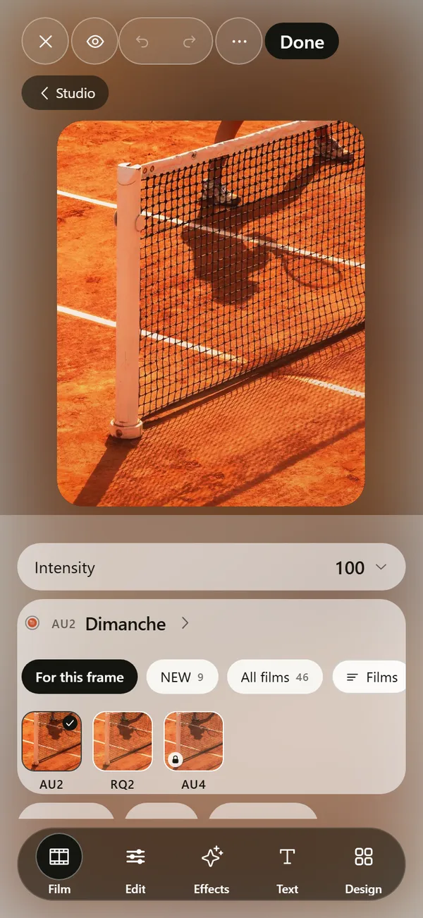 How to make photos look like film on iPhone